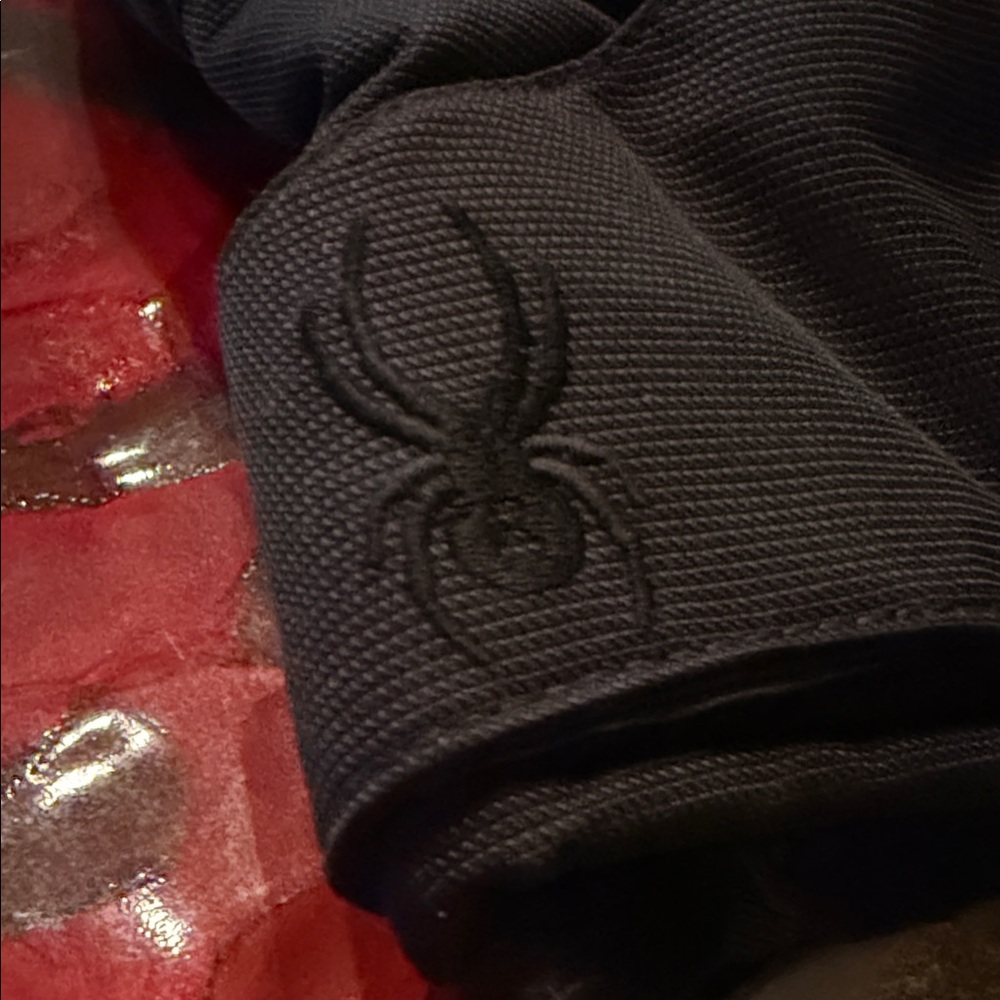 Spyder Black Insulated Gloves